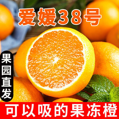 爱媛38号果冻橙新鲜橙子水果四川超甜新鲜水果手剥橙薄皮整箱批发