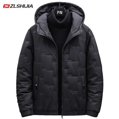 105954/战狼世家【品牌断码】羽绒棉服男冬季加厚连帽保暖大码外套运动服