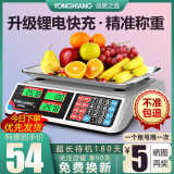 永祥电子秤商用小型电子称台秤30Kg高精度克重秤卖菜家用市斤水果