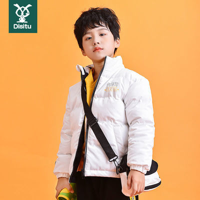 106181/迪斯兔男童棉服2021秋冬新款中大童洋气男孩棉袄儿童加厚保暖外套