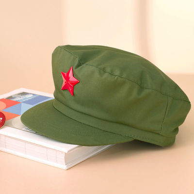 65式帽子老式解放帽的确良男女演出红军帽老兵聚会纪念装