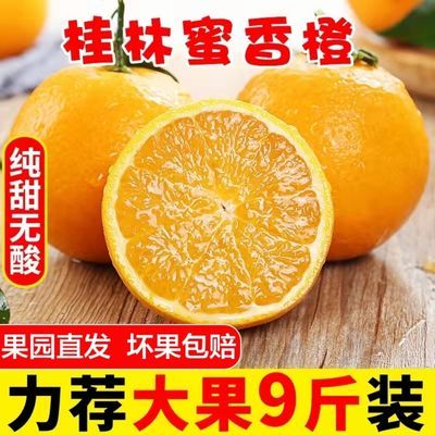 广西桂林蜜香橙橘子新鲜应季水果批发超甜薄皮桔子皇帝柑丑橘