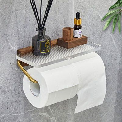 130900/卫生间纸巾架卫生纸置物架免打孔厕所手纸卷纸架厕纸壁挂纸巾盒