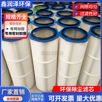六耳快拆除尘滤芯滤筒工业螺杆覆膜滤芯静电喷涂喷粉末塑粉收滤芯优惠商品图片