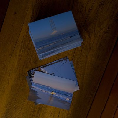 摄影师艺术摄影作品原创 看海计划富士山下 星月神话风景明信片