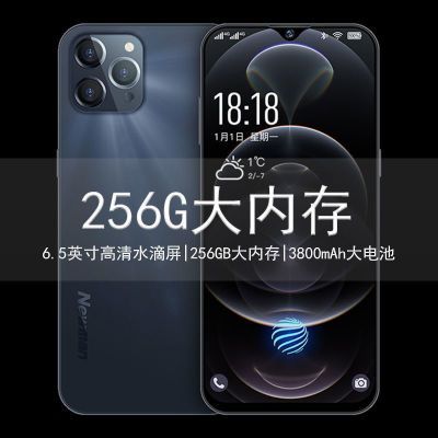 123057/8G+256G新款13Pro正品全面水滴屏指纹全网通4G游戏5学生智能手机