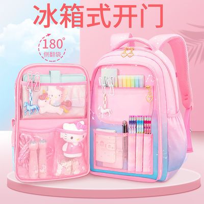 176612/女童书包小学生三到六儿童一年级男孩二超轻轻便四至双肩2022新款
