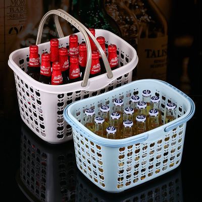 塑料手提啤酒筐ktv大排档酒架提篮子便携式酒吧提酒器拎酒框杯架