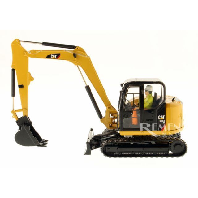 dm cat 308e2 crsb卡特挖掘机带工具55239合金工程模型1:32 85239