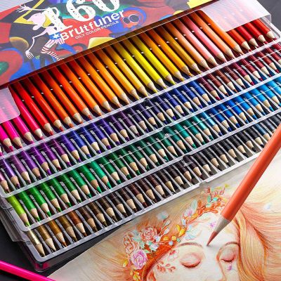本范儿彩铅Brutfuner优质水溶性油性彩铅笔专业绘画着色美术用品