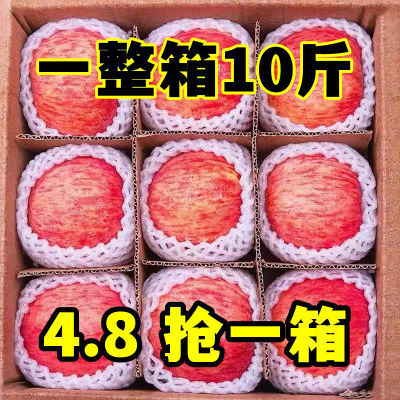 【秒杀价】苹果水果新鲜应季水果批发苹果冰糖心丑苹果红富士整箱