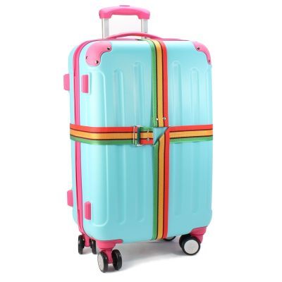行李箱绑带打包带十字捆箱带行李带旅行箱捆带捆绑箱带十字打包带