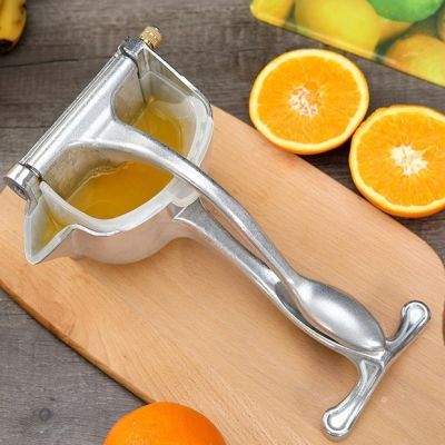 手动榨汁器家用水果压汁器柠檬夹甘蔗压渣汁分离多功能手压榨汁机