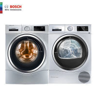 博世BOSCH 活氧6系10KG洗+9KG烘洗烘套装WGC354B8HW + WTU876H80W