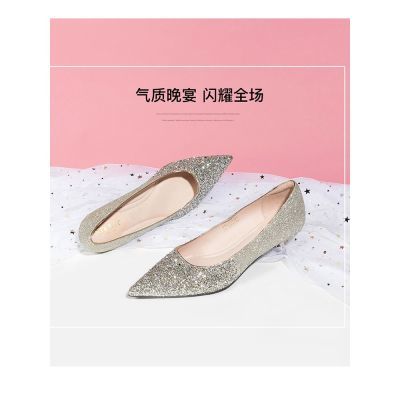St&sat/星期六秋季新款商场同款尖头中跟浅口套脚女鞋ss03111094