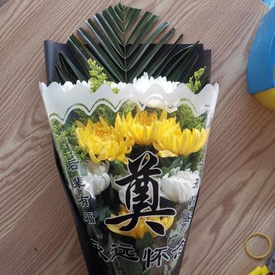 鲜花花束白菊黄菊冬至清明扫墓上坟祭扫鲜花供神殡葬追悼烈士英雄