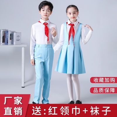 六一儿童大合唱团演出服装中小学生诗歌朗诵演讲表演班服冯琳同款