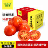 【绿行者】红又红番茄5斤新鲜蔬菜自然熟现摘生吃西红柿水果