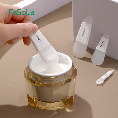 FaSoLa多功能硅胶化妆刷便携式可重复利用清洁面膜刷抗菌唇刷套装