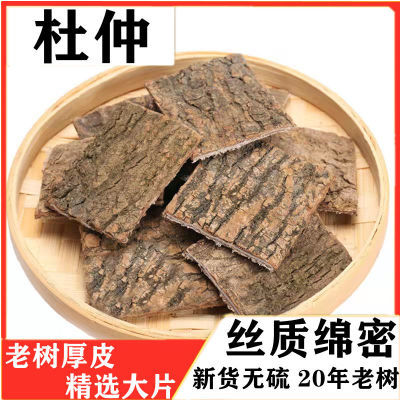 杜仲皮 特级野生杜仲皮杜仲补腰杜仲茶正品中药材批发