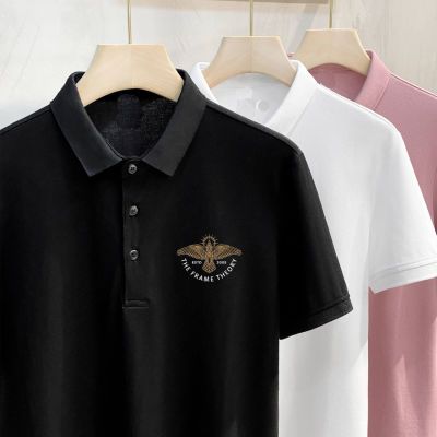 178565/夏季新款男士韩版翻领休闲POLO衫短袖T恤男潮流青年半袖男装上衣