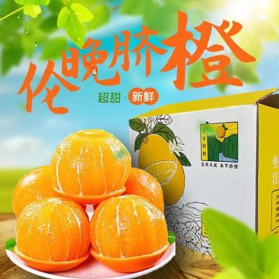 【精选】渝见橙 重庆奉节伦晚脐橙春橙当季新鲜水果现摘5斤/9斤