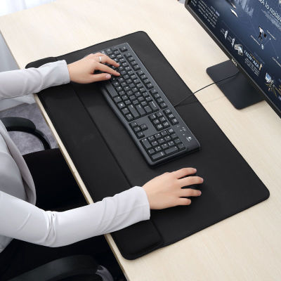 电脑桌面护垫手肘键盘手托鼠标垫长款长条护腕打字手腕手肘垫一体