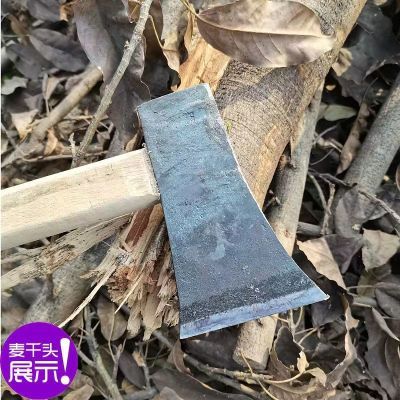 加重手工锻打斧子木匠斧头斧头劈柴砍树开山家用砍树劈柴多功能斧