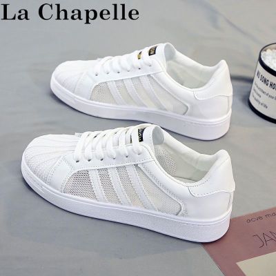 160554/La Chapelle+小白鞋女春夏新款贝壳头爆款运动板鞋百搭学生潮鞋子