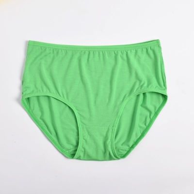 女绿色内裤高弹力裤头透气裤衩中青年高档个性时尚短裤纯色果绿