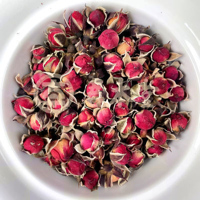 金边玫瑰花茶50g/罐茶叶干玫瑰纯天然花茶非平阴玫瑰花茶组合