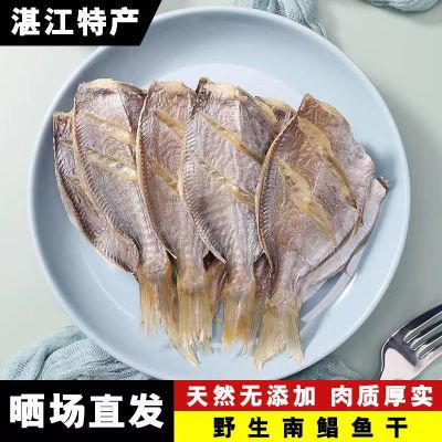 南鲳鱼干 新鲜南昌鱼片 咸晒鱼海鲜金银鱼干深海捕捞广东湛江特产