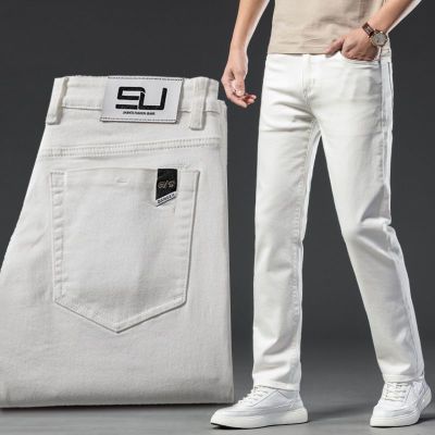 新款米白色牛仔裤厚款夏季高档2024直筒广州增城高档品牌实力强