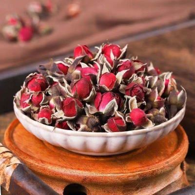 173970/云南金边玫瑰花茶玫瑰花干养颜淡斑无添加玫瑰花泡水罐装50克