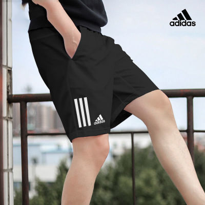 168316/Adidas阿迪达斯运动短裤男2022夏季黑速干梭织透气宽松休闲五分裤