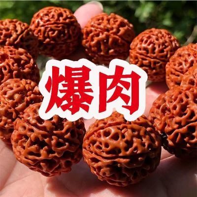 机刷印尼金刚菩提手串男士大金刚菩提子佛珠手链文玩念珠七瓣八瓣