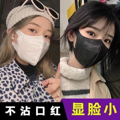 168270/京绍3D立体口罩夏季薄款高颜值一次性显小脸三层防护防尘口罩