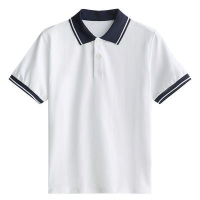高中初中学生校服短袖上衣宽松韩版学院风青少年夏季短袖白色t恤