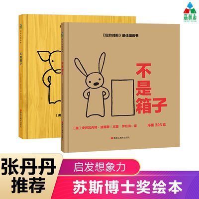 张丹丹推荐不是箱子+不是棍子儿童启蒙益智绘本激发孩子创造力