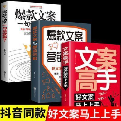 爆款文案一句话就够了文案高手从入门到精通爆款文案与营销策略书