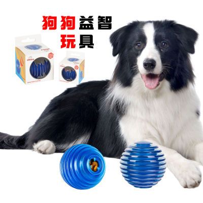狗狗宠物玩具 漏食球 益智叫叫球橡胶弹跳球二哈洁齿球互动玩具球
