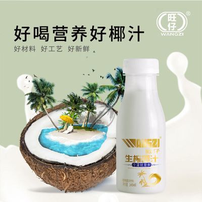 175952/【旺仔】生榨椰汁植物蛋白饮料245毫升*10瓶