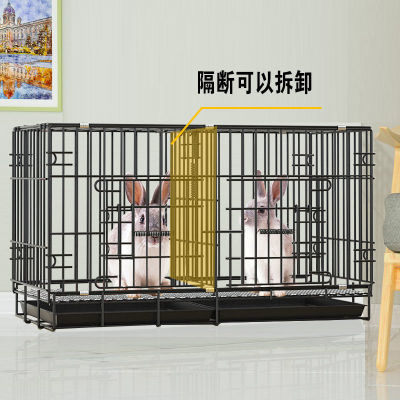 兔笼特大号小兔子笼子荷兰猪豚鼠笼自动清粪仓宠物兔窝屋室内家用