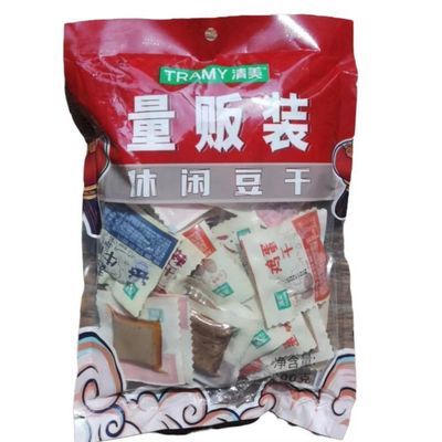 上海清美豆腐干多口味混装豆干即食量贩特惠装独立小包装400g/袋