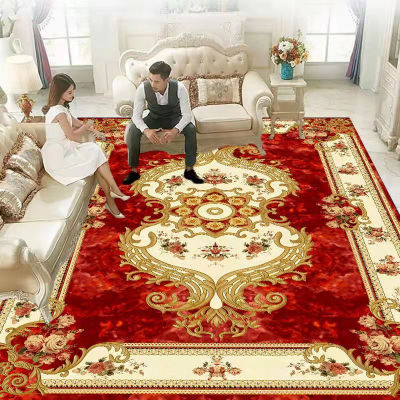欧式客厅地毯茶几毯床边毯满铺简约ins风家用房间地垫榻榻米定制