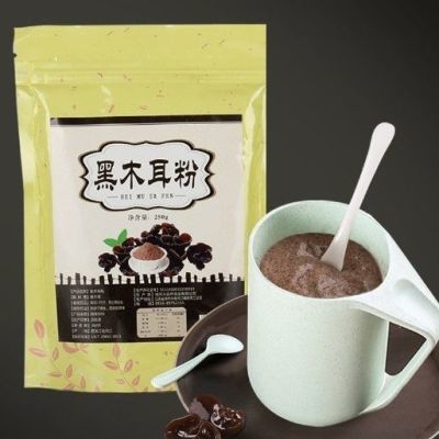 正品纯东北黑木耳粉超细代餐粉即食品冲饮健康膳食包装袋装大自然