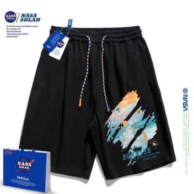 183494/NASA SOLAR官方正品联名夏季2022新款潮流休闲裤短裤宽松五分裤子