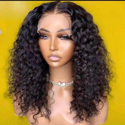 Brazilian hair curly wig on sale