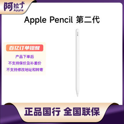 Apple苹果 Apple Pencil二代手写笔iPad Pro平板绘画笔触控笔