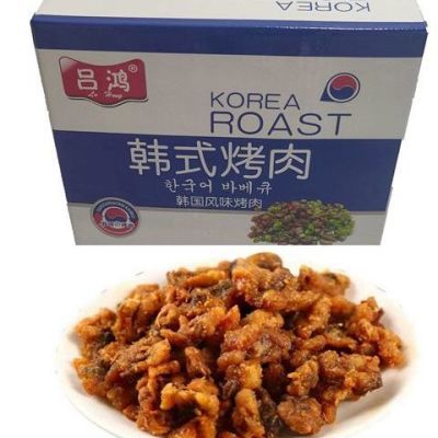 【韩式烤肉零食】吕鸿韩式烤肉韩国风味小吃鸡肉鸭肉网红肉制品